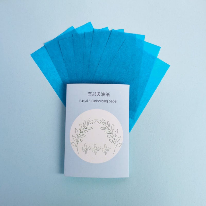 Manufacturer Linen Men'S And Women'S Facial Oil-Absorbing Paper Portable Makeup Oil-Absorbing Facial Tissue Portable 50 Sheets Box - Image 5