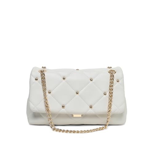 Akiki London Women's Chancery Sling Bag|Chain Strap|Quilt Finish|Flap Closure|Sling Bag for Women|Ladies Purse|Gift for Women - Image 1