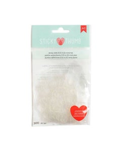 AC Sticky Thumb Flat Acid Free Adhesive Dots 0.5in 300pcs  - Image 3