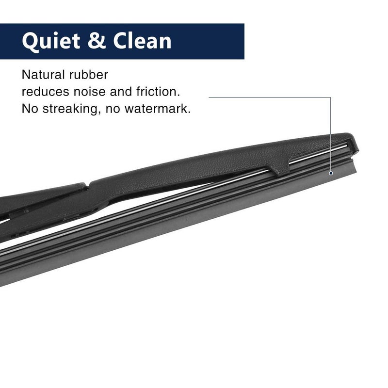 AutoClean ذراع مساحات خلفية مطلية بتفلون مع شفرة لسيارة فورتشنر القديمة من 2009 إلى 2015 (مجاني لوح غسيل الزجاج)  - Image 4