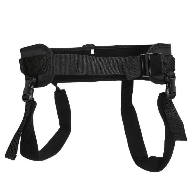 Gait Assist Belt XL Soft Palm-protecting Handle - Durable Engineering-grade Plastic Buckle Mesh Fabric Gait Belt for Elderly, Patients & Nursing Care - Image 4