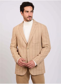 DALYDRESS Dalydress Men Wool Blazer With Sued Elbow Patch  - Image 1