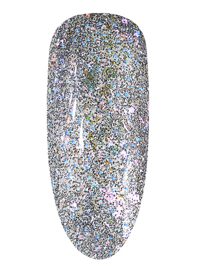 brunson - Gel Nail Polish 18ml Long Lasting Chip Resistant Requires Drying Under UV LED Lamp Rainboleon Glitter Gel Soak Off UV LED Gel Polish BRGG02 - Image 1
