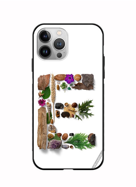 Protective Case Cover For Apple iPhone 11 Pro Max Alphabet E Design Multicolour