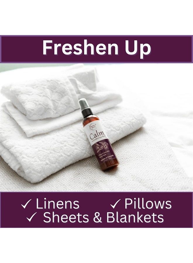 brookethorne naturals Lavender Spray Aromatherapy Mist Set of 2 – Pillow Spray, Natural Linen Spray for Bedding, Essential Oil Room Spray with Lavender & Chamomile for relaxation & sleep by Brookethorne Naturals  - Image 4