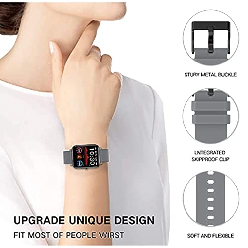 ADAMO 22Mm Silicone Watch Strap Compatible For Phoenix Ultra/Phoenix/Pulse 2/Xtend Pro/Xtend Call And All 22Mm Wristwatch And Smartwatches P13Bir02-F02-N02-L02-D02, Multicolor - Image 3