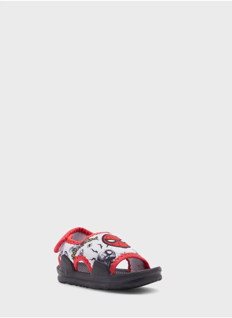 Urban Haul Kids Spiderman Printed Sandals