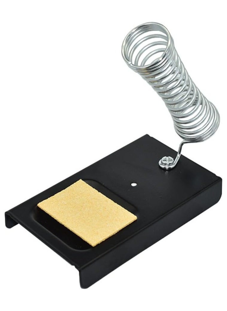Rubik Soldering Iron Stand with Tip Cleaner Sponge Metal Base  - Image 1