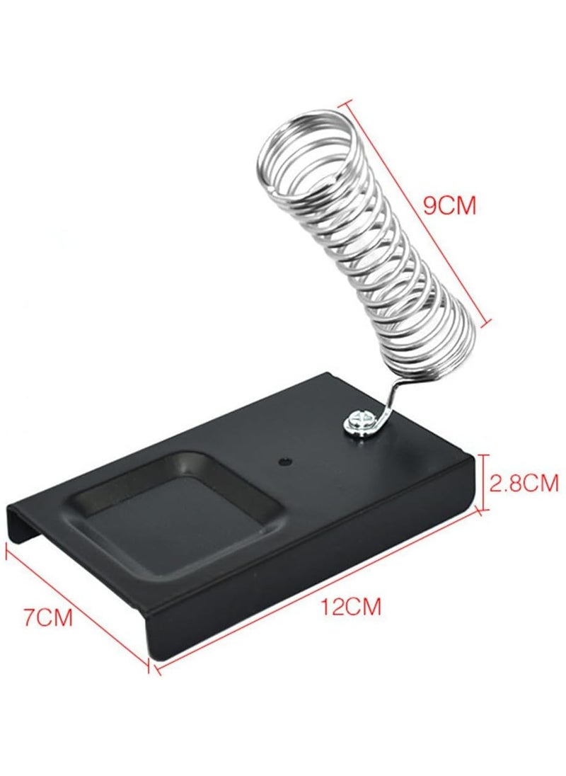 Rubik Soldering Iron Stand with Tip Cleaner Sponge Metal Base  - Image 2