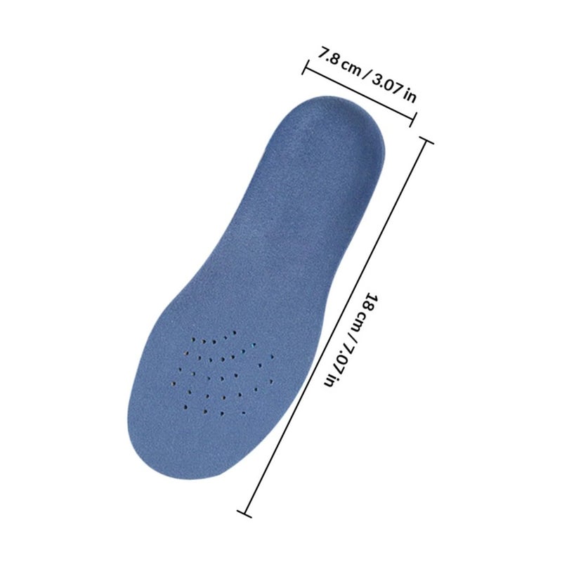 Arch Support Insoles For Flat Feet Velour Camouflage Sizes 29 31 Soft Cushion - Image 3