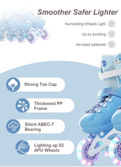 sway Roller Skate Shoes for Kids Adjustable Inline skates with Light Up Wheels for Boys and Girls Beginners  - Image 5