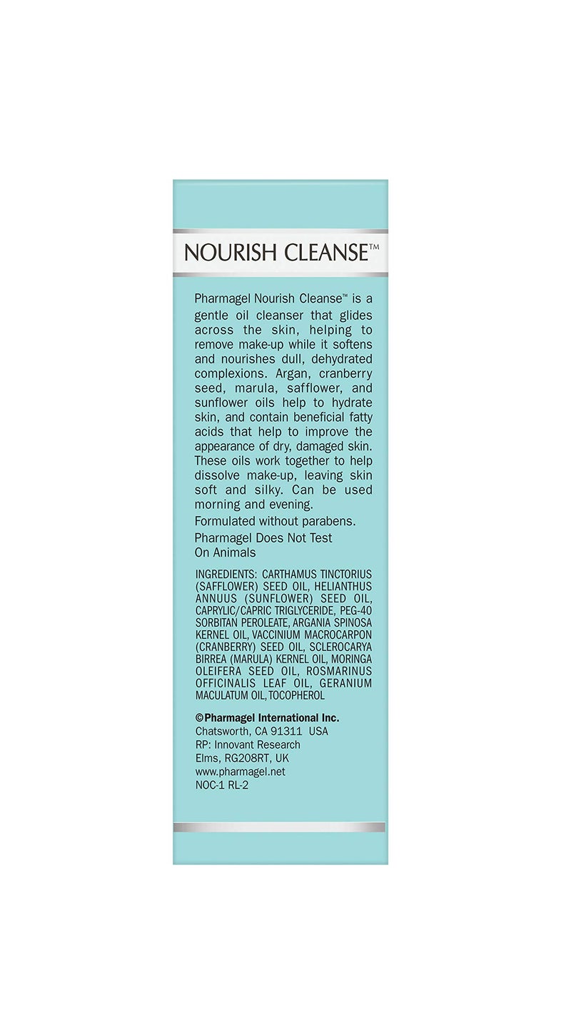 Pharmagel Nourish Cleanse Hydrating Facial Cleanser | Face Cleanser & Makeup Remover | Natural Face Wash for All Skin Types â€“ 3.7 oz - Image 5
