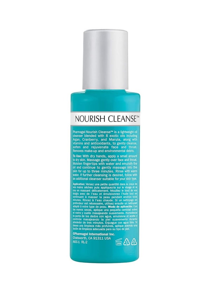 Pharmagel Pharmagel Nourish Cleanse Hydrating Facial Cleanser | Face Cleanser & Makeup Remover | Natural Face Wash for All Skin Types – 3.7 oz  - Image 2
