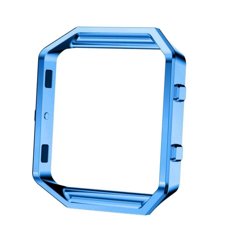 Light Blue Smartwatch Frame Holder Durable Stainless Steel Replacement Protection - Image 2