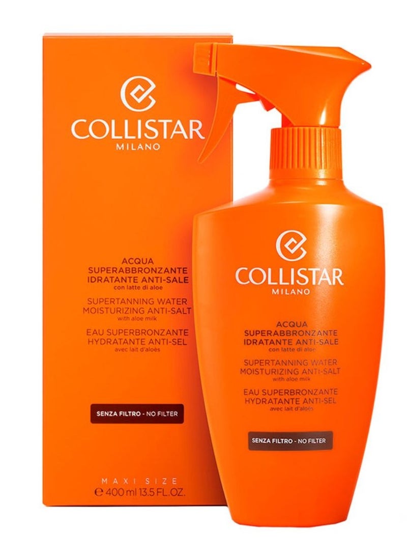 Collistar Supertanning Water Moisturizing Anti-Salt with Aloe Milk 400ml - Image 2