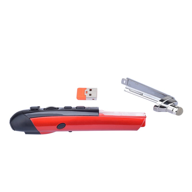 PR-08 2.4Ghz Wireless Optical Touch-pen 800/1200/1600DPI Wireless Pen with Web Browsing Laser-Presenter Handwriting Ergonomic Mice for PC Laptop Computer - Image 5