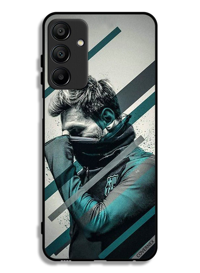 Covernex Samsung Galaxy A15 4G Protective Case Cover Messi Hiding Face - Image 1