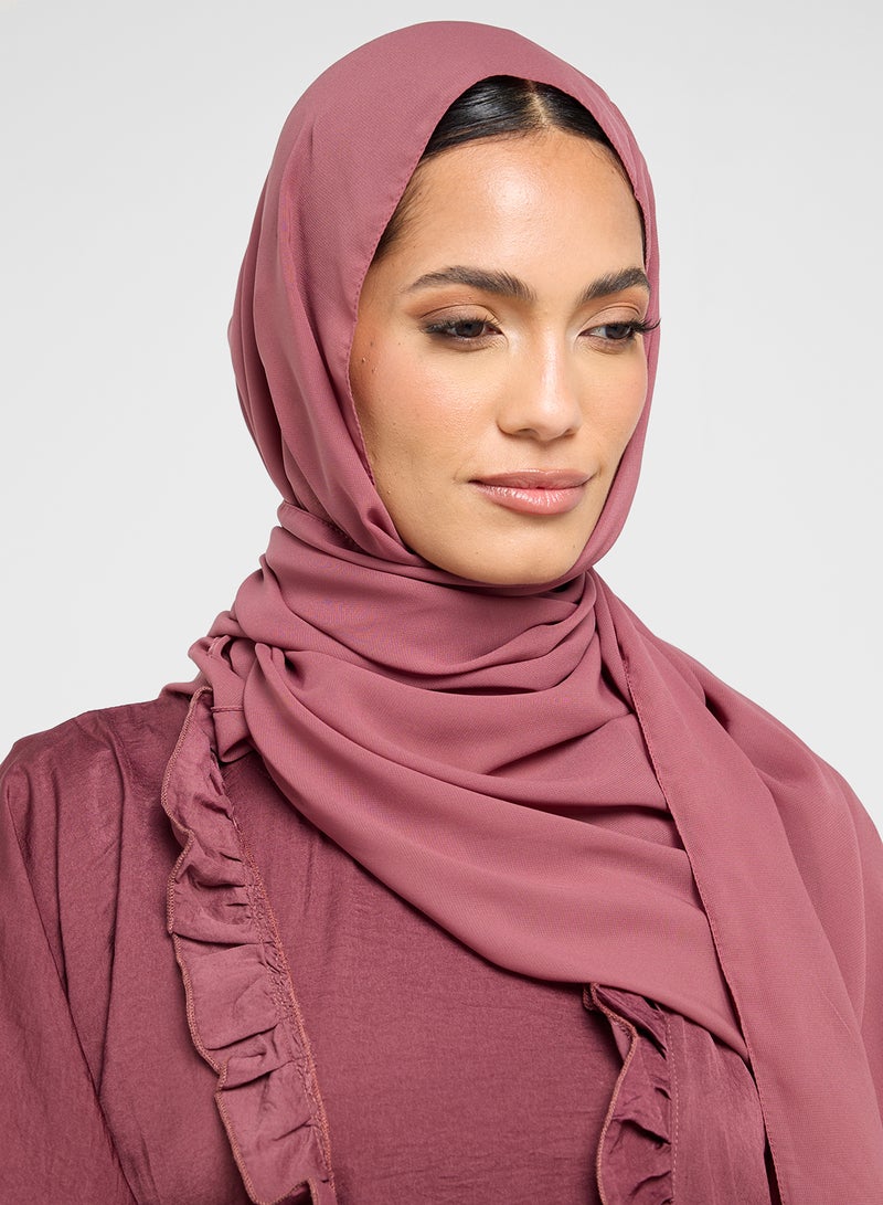 hayas closet Ruffle Detailed Flared Sleeve Abaya  - Image 5