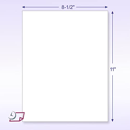 NextDayLabels - Pack of 500 Sheets 8-1/2" x 11" Letter Size CFB NCR (Carbon-Less) Paper, for Laser or Ink Jet Printer (White CFB) - Image 2