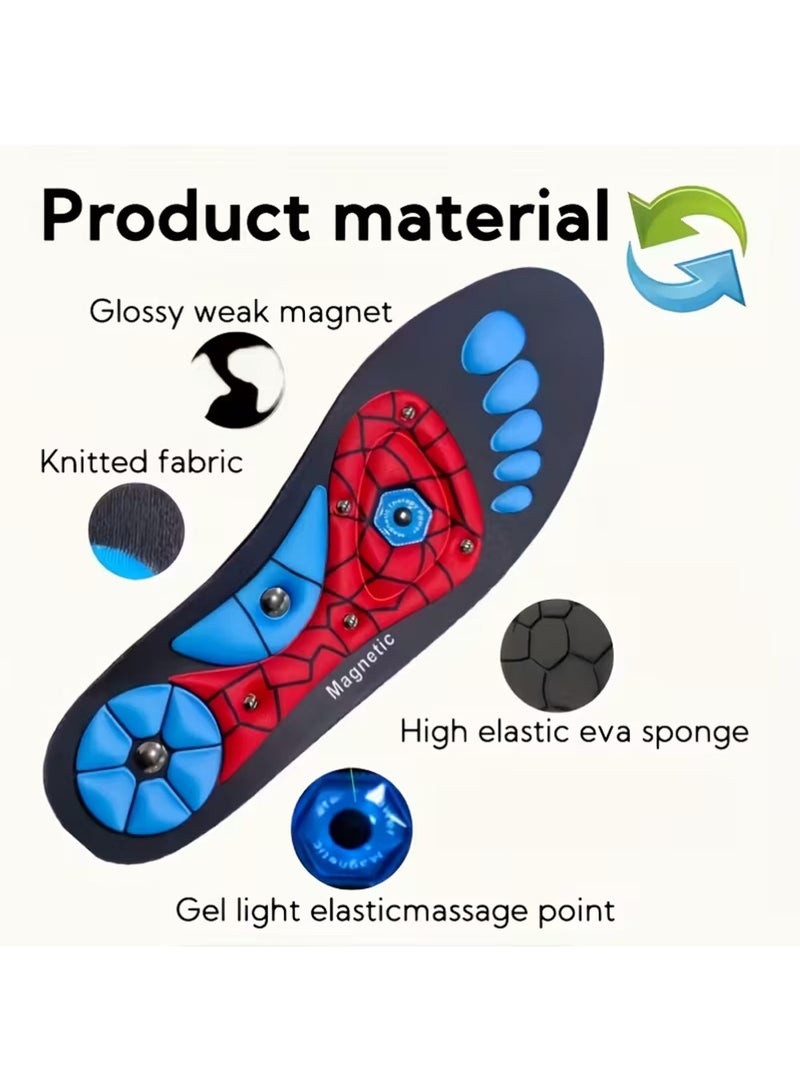 يوجي قاعدة تدليك الضغط الإبر العظامية للرجال والنساء - تساعد على تعزيز دورة الدم وتخفيف التعب قاعدة تدليك النقطة الإبر العظامية مع التكنولوجيا المغناطيسية والقدمين والقوس دعم الرعاية القدم - Image 2