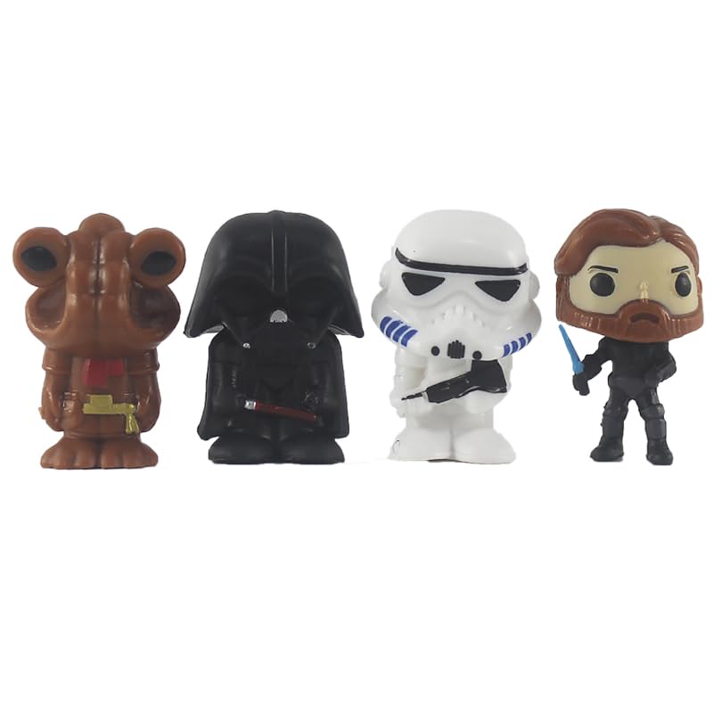 OMTO Star cake toppers 16Pack Toys set 1.5'' Figure Statues for the Star Wars party supplies - Image 5