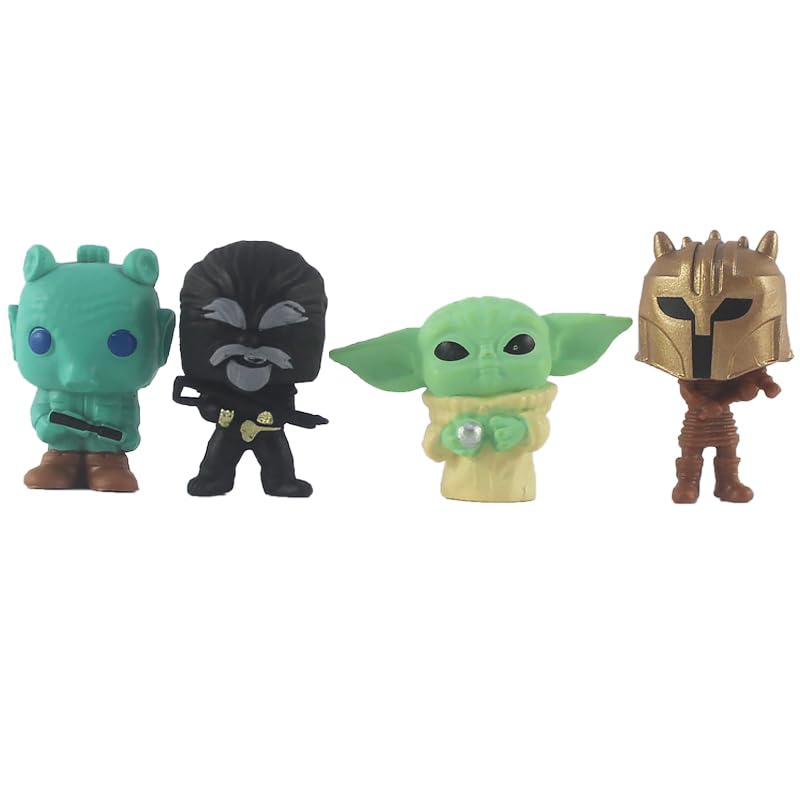 OMTO Star cake toppers 16Pack Toys set 1.5'' Figure Statues for the Star Wars party supplies - Image 4