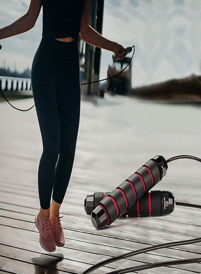 LAFILLETTE Exercise Skipping Rope with Ball Bearings Rapid Speed Jump Rope - Image 4