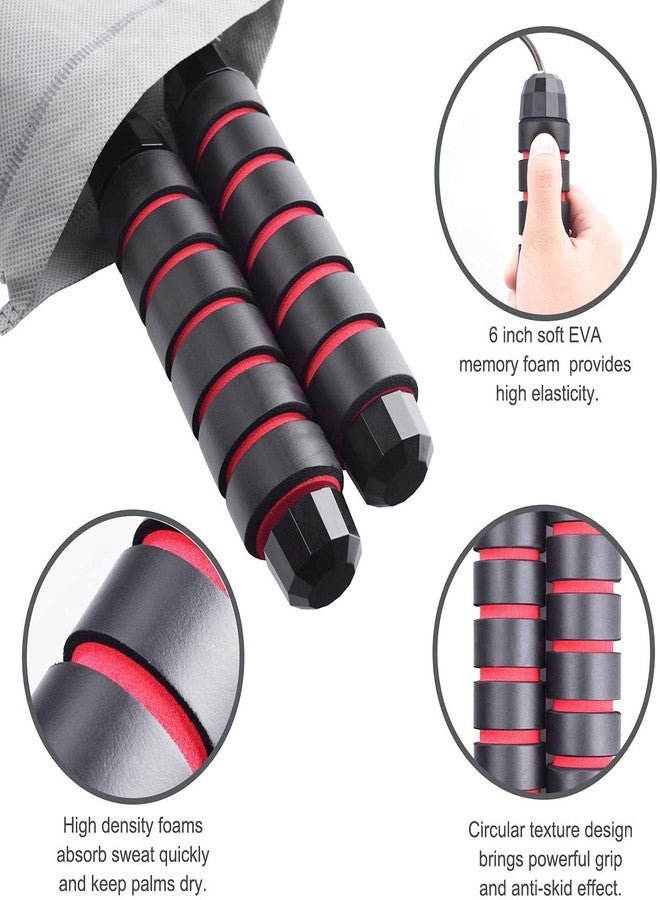 LAFILLETTE Exercise Skipping Rope with Ball Bearings Rapid Speed Jump Rope - Image 3