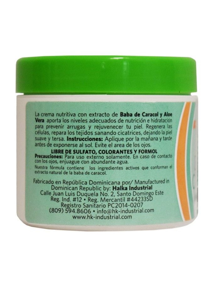 Baba de Caracol Facial Moisturizing Cream Aloe Vera 3.5 Oz  - Image 4