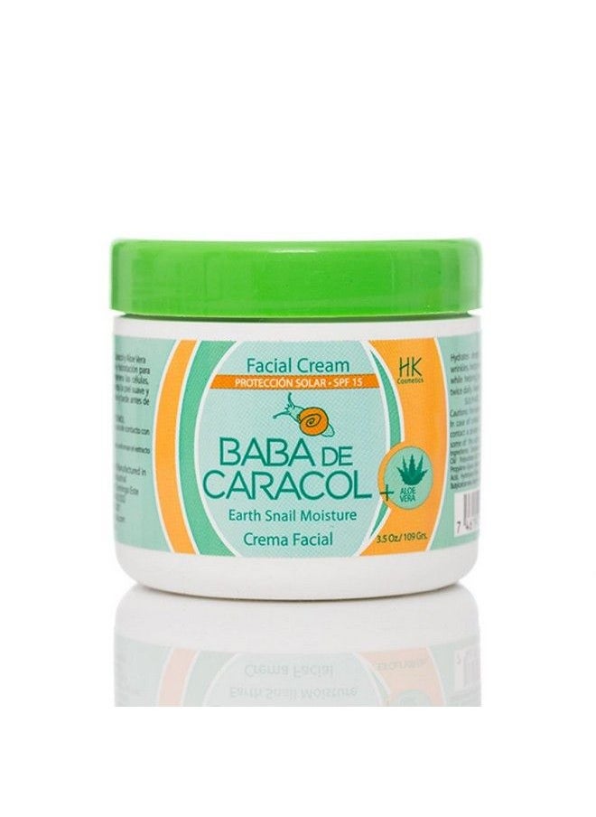 Baba de Caracol Facial Moisturizing Cream Aloe Vera 3.5 Oz  - Image 3