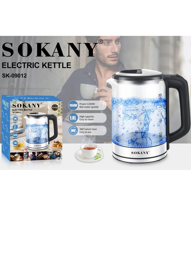 سوكاني غلايه زجاج/1.8لتر - SK-09012 - سوكاني - 1500وات  - Image 1