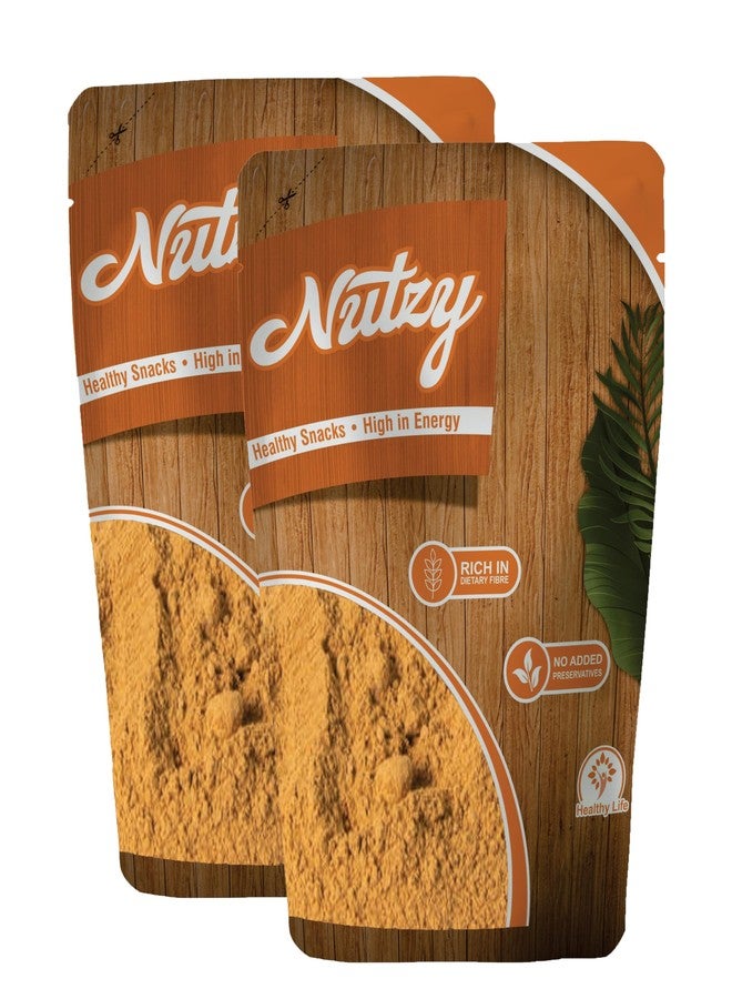 Nutzy Imli Powder 500 Grams (250 Grams X 2) – Tamarind Powder for Instant Tangy Twist for Chaats, Masalas, Chutney Pani Puri, Sambhar, Rasam, & Curry Gravies – Rich in Antioxidants & Anti Inflammatory – Adds Chatpata Tastae | 'Puli , Chintapandu , Hunase , Puli - Podi ' | Easily Ready To USe - Image 1