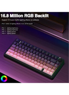 AULA F75 Wireless Mechanical Keyboard Switches RGB Backlit Gaming Keyboard  - Image 2