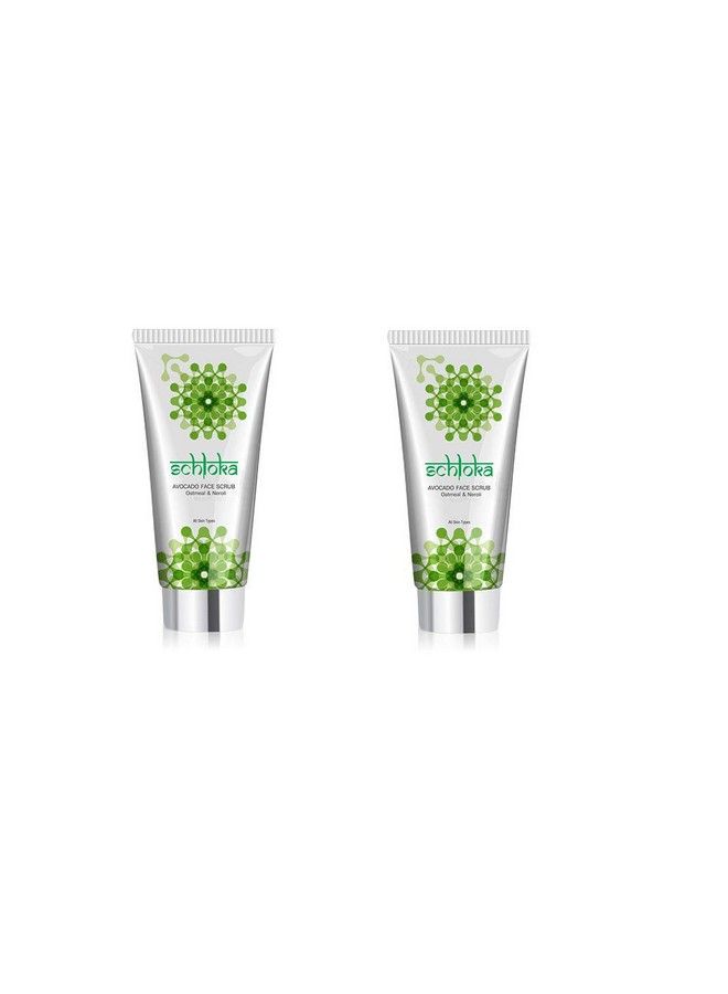Modicare Schloka Avocado Face Scrub Oatmeal & Neroli 60Ml + Schloka D Tan Tulsi And Clove Face Pack 60Ml For (All Skin Types) (Combo Pack) + Hairpin Free - Image 2