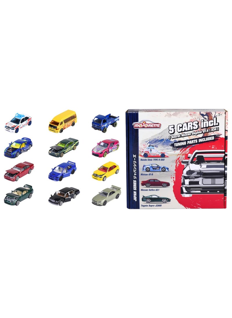 Majorette Japan Series Bonus Pack,3 versions, random shipping. 