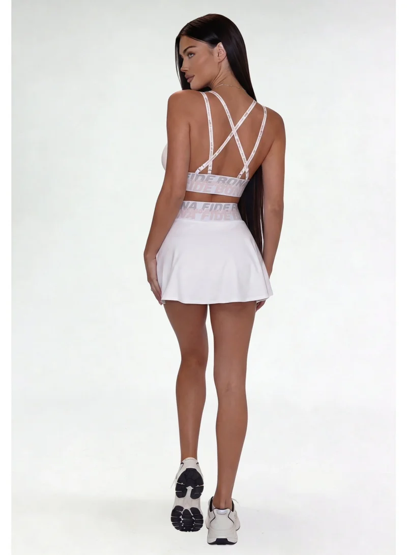 Bona Fide Bona Fide: Inferno "Cloud Dancer" Inferno Cloud Dancer Sports Bra for Women for Women | Best Price UAE