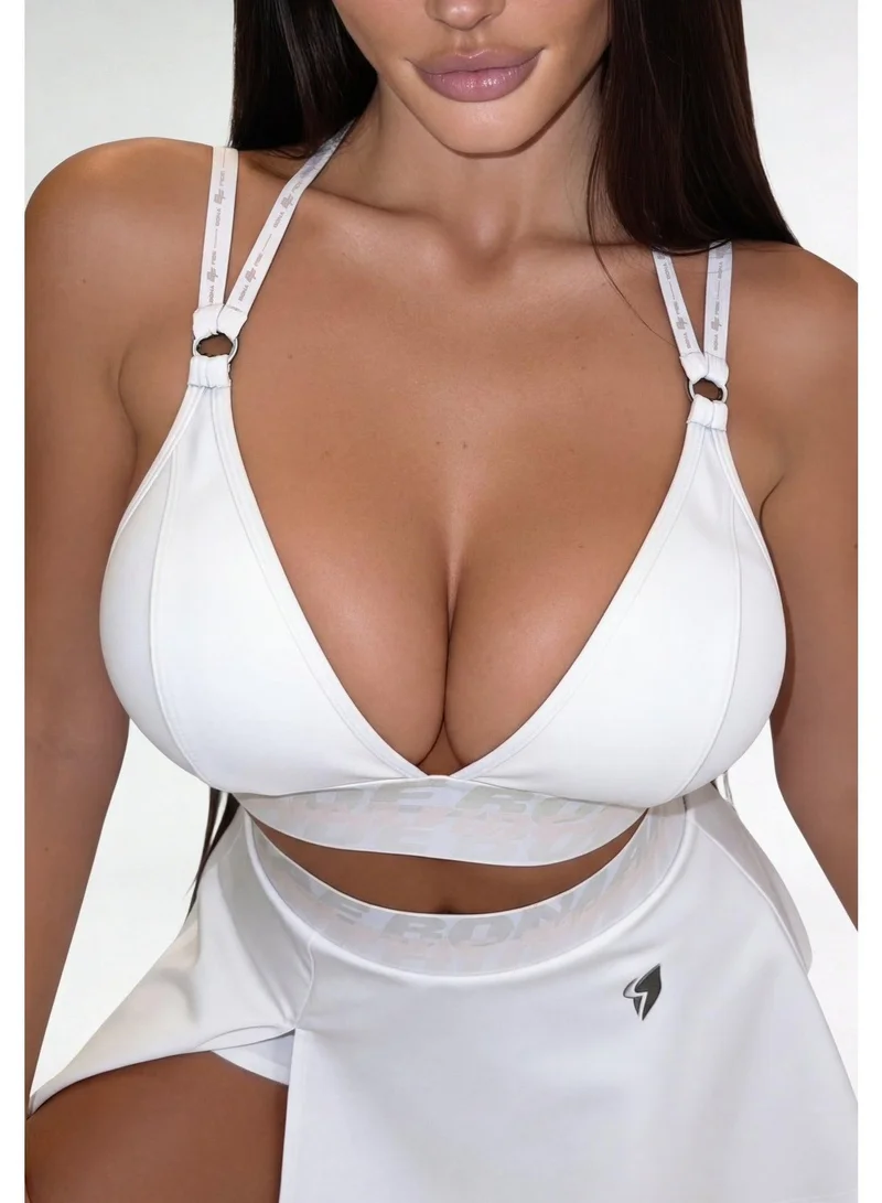 Bona Fide Bona Fide: Inferno "Cloud Dancer" Inferno Cloud Dancer Sports Bra for Women for Women | Best Price UAE