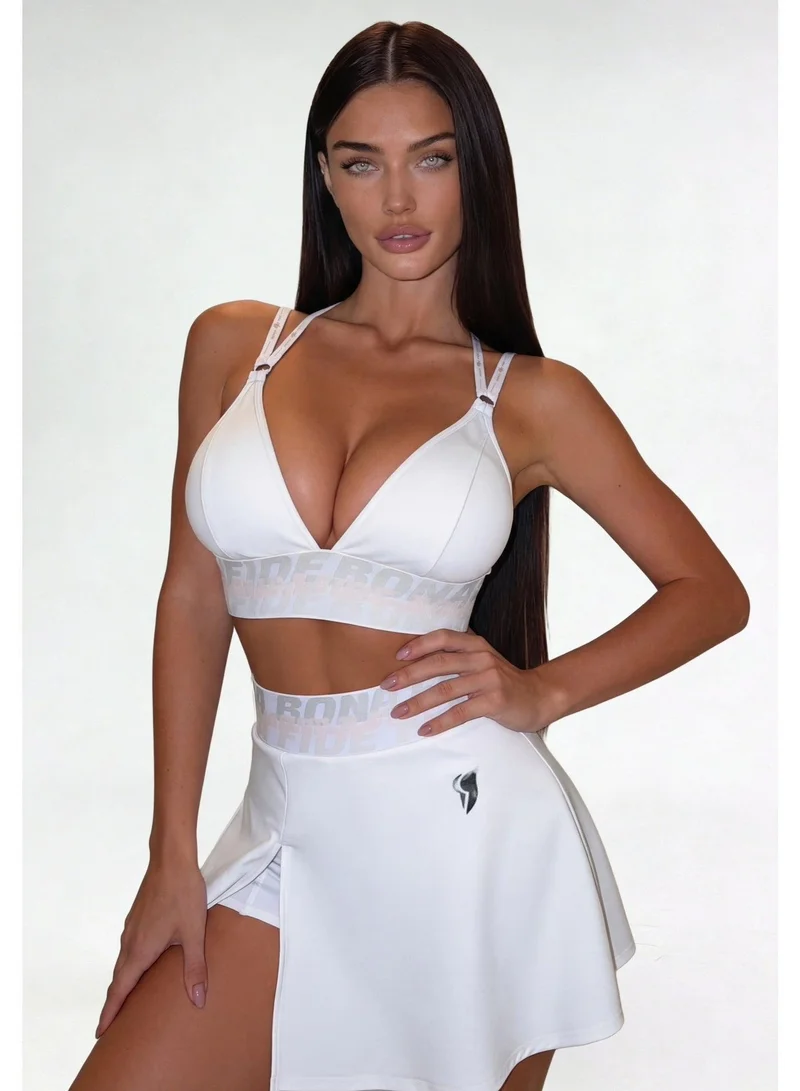 Bona Fide Bona Fide: Inferno "Cloud Dancer" Inferno Cloud Dancer Sports Bra for Women for Women | Best Price UAE