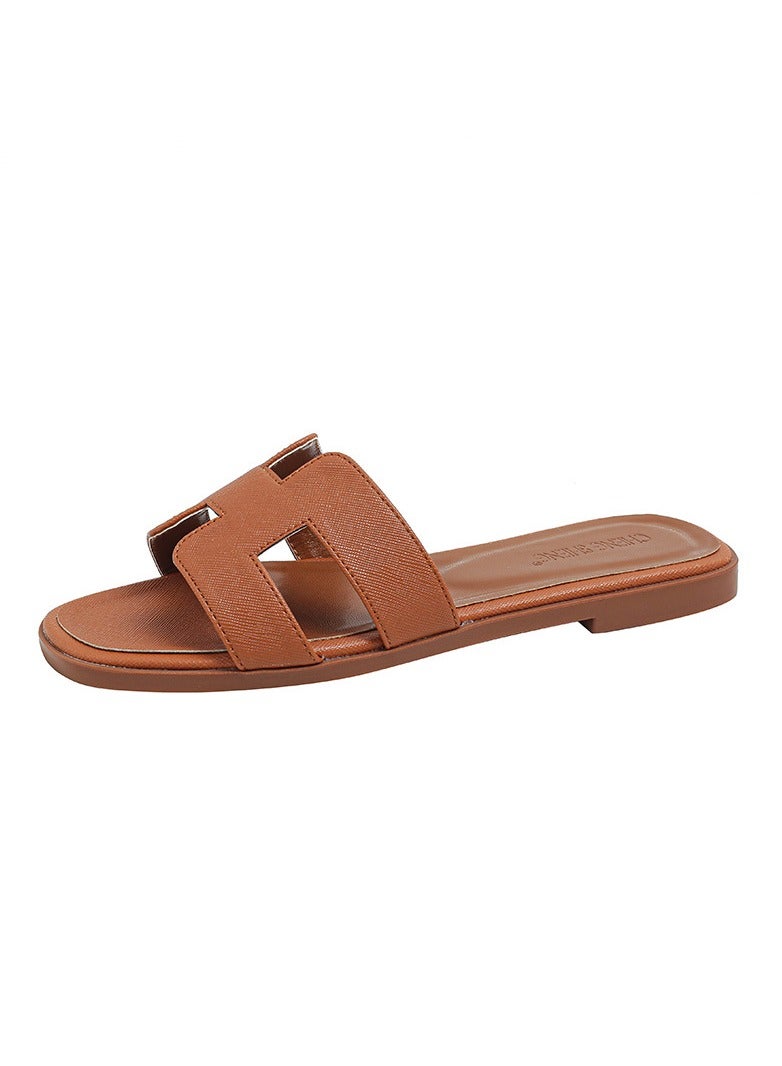 KUYING New Women's Flat Sandals