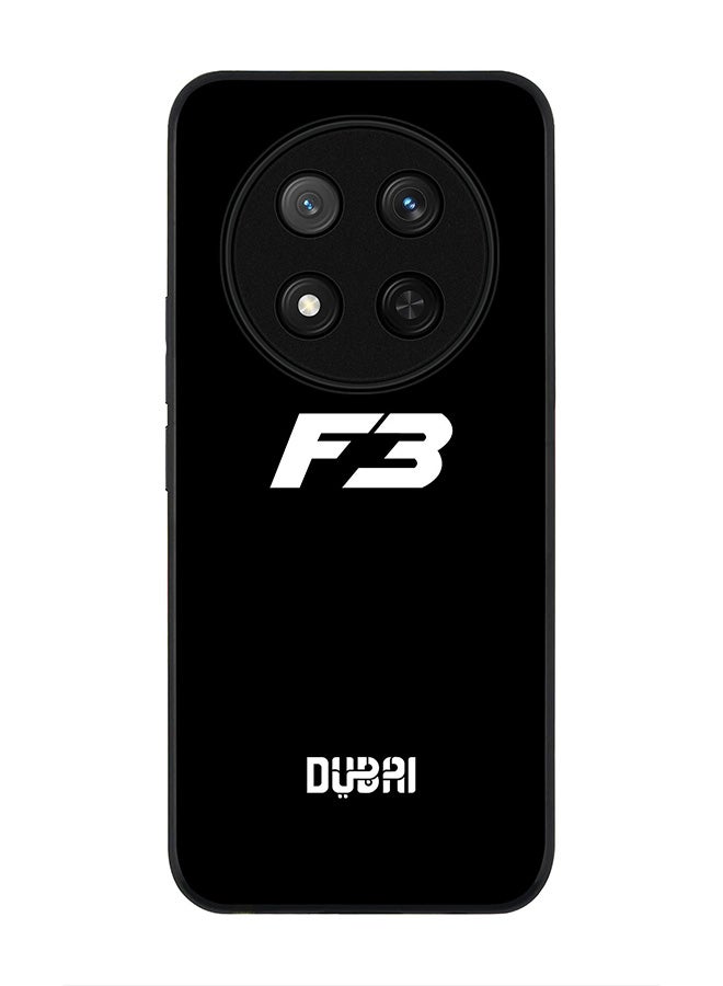 Stylizedd For Honor X9c / Honor Magic7 Lite 5G Case,Slim fit Camera Protection, Shockproof Thin Phone cover  -  Faz3 Dubai Black - Image 1