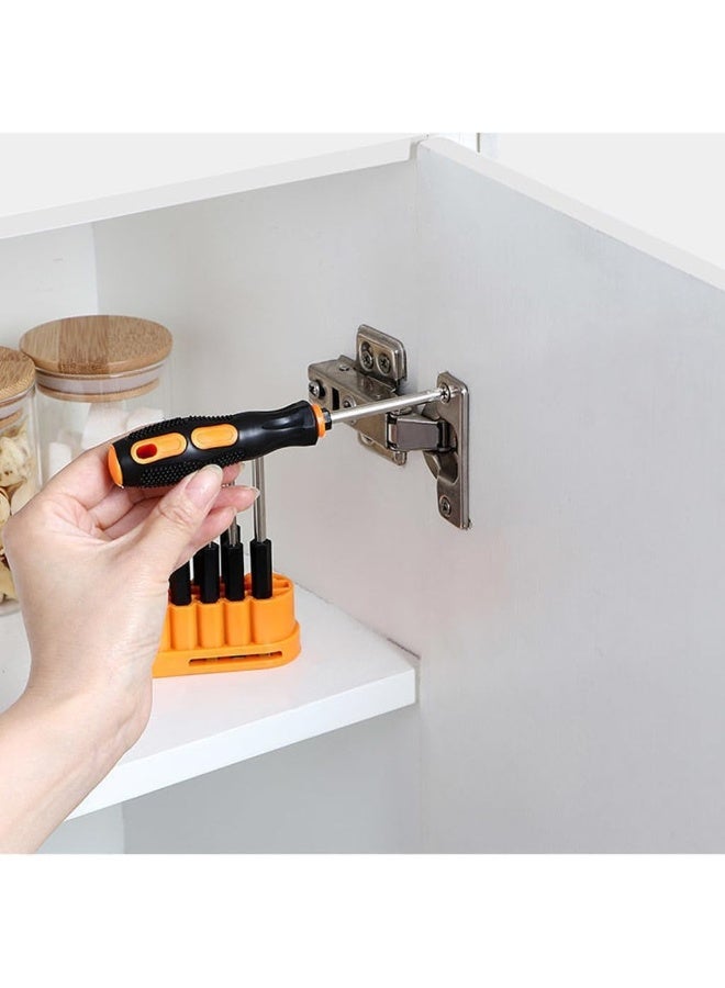 Multifunctional 8Pcs Magnetic Screwdriver Set with Handle for Electronics Maintenance and Outdoor Emergencies Repairs - Image 4