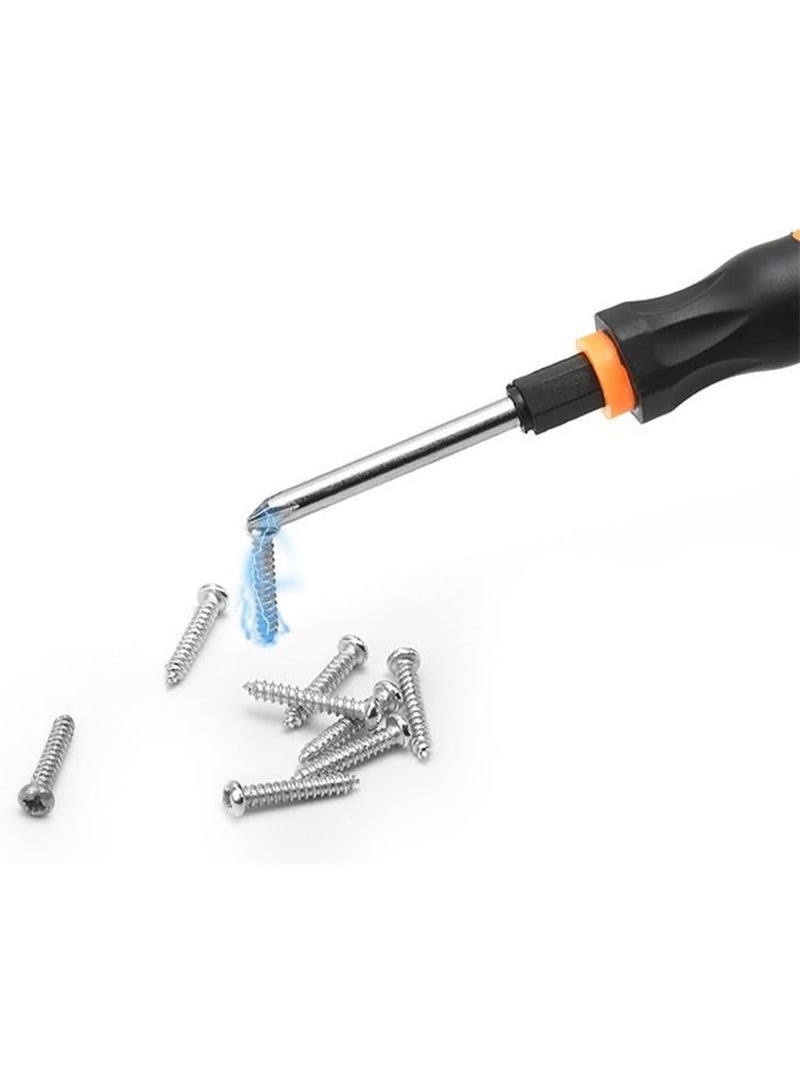 Multifunctional 8Pcs Magnetic Screwdriver Set with Handle for Electronics Maintenance and Outdoor Emergencies Repairs - Image 5