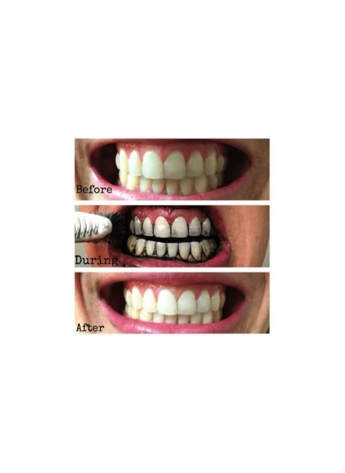ليزر وايت مسحوق تنظيف الأسنان بالفحم الخيزراني-20غ  - Image 2