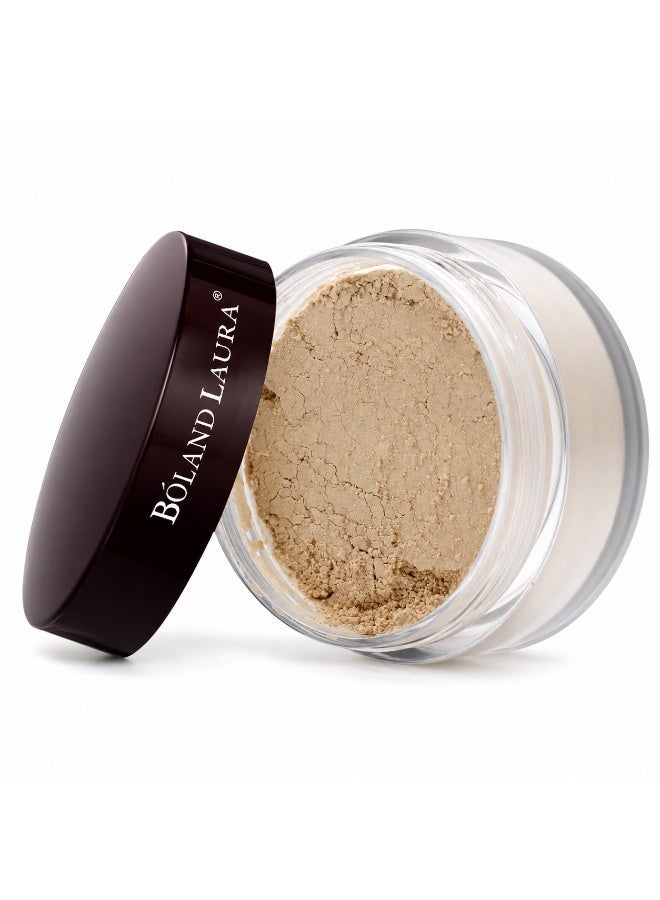 BOLAND LAURA Lightweight Translucent Setting Powder – Natural Velvet Finish with Oil Control and Long-Lasting Wear - Image 1
