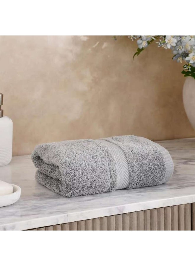 Pan Home Luxury Cotton Hand Towel 50x90cm - Grey Dove - Image 1