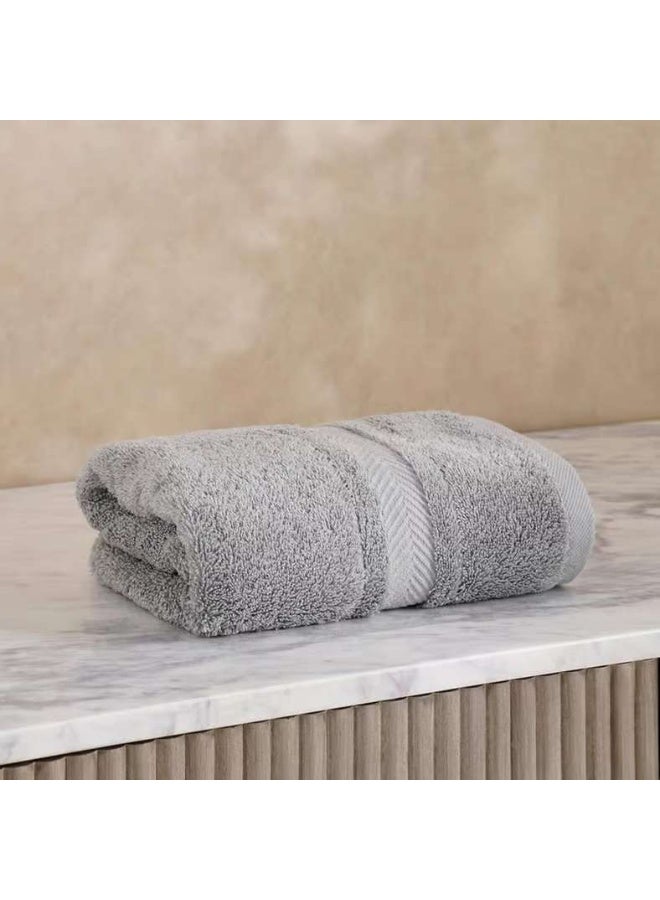 Pan Home Luxury Cotton Hand Towel 50x90cm - Grey Dove - Image 4