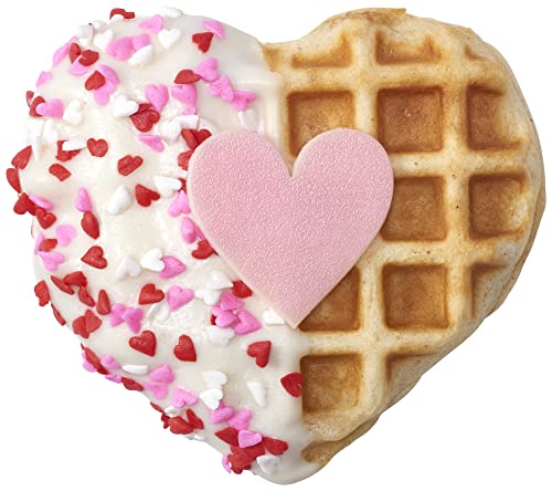 DECOPAC Valentine's Day Quins, 18oz, Fancy Sprinkles In Heart Shapes, Candy Sprinkles in Handheld Container, Edible Sprinkles For Celebration Cakes, Cupcakes, Cookies - Image 4