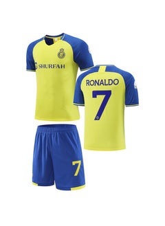 Generic Jersey Kids Uniform AL Nassr Saudi Arabia Player Version Jersey 2023  - Image 2