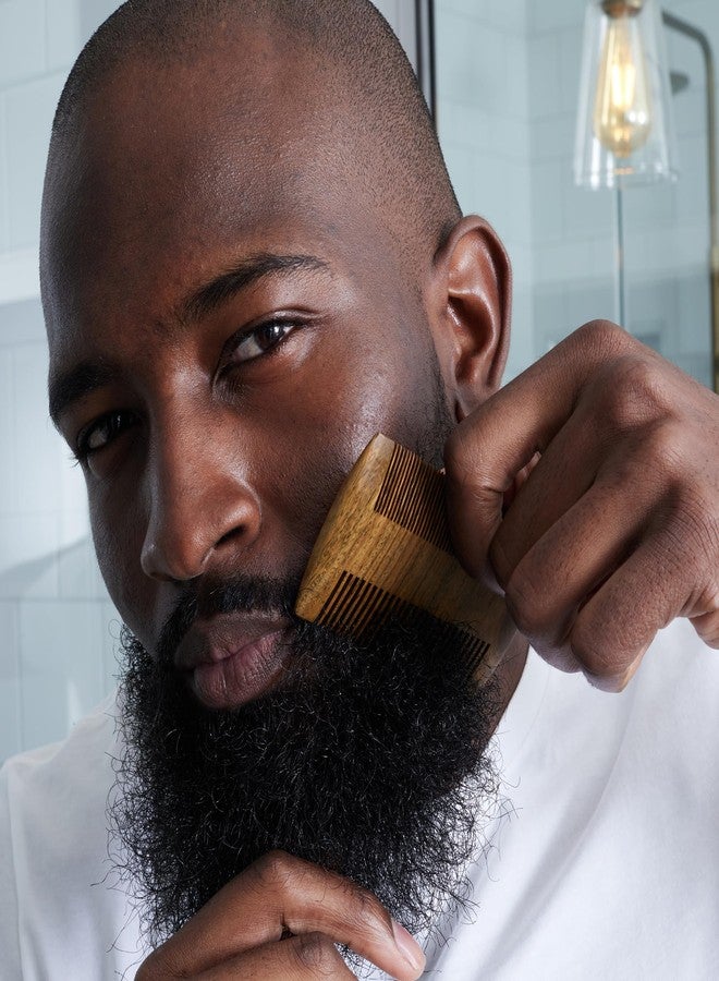 Cremo Beard Accessories, Dual-Sided Beard Comb Made from Verawood - Shape, Style And Groom Any Length Facial Hair - Image 3