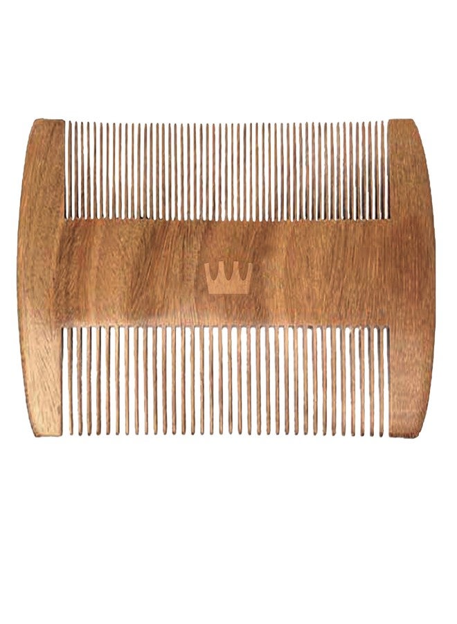 Cremo Beard Accessories, Dual-Sided Beard Comb Made from Verawood - Shape, Style And Groom Any Length Facial Hair - Image 2